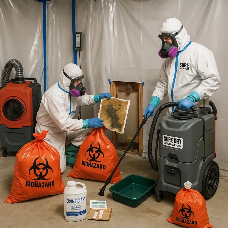 Contaminated Water Handling Protocols process in Treasure Lake, PA